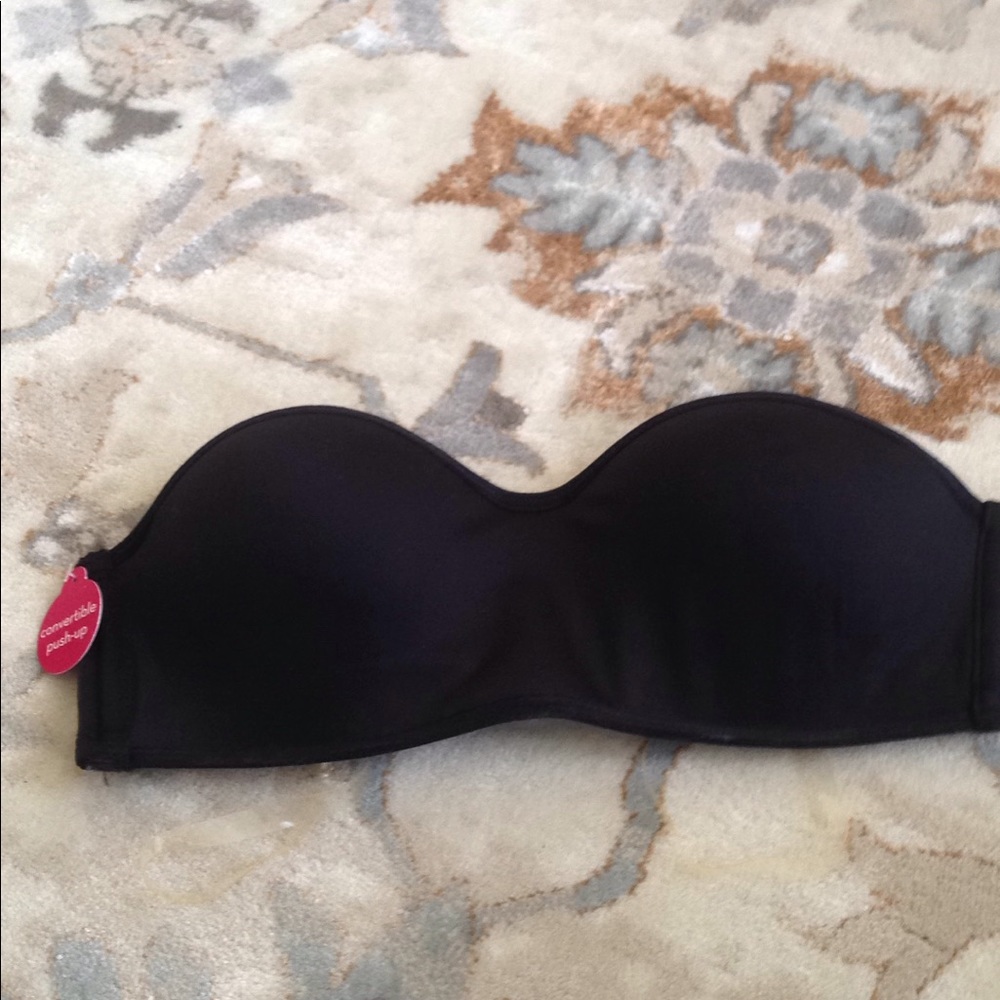 Microfiber padded bandeau